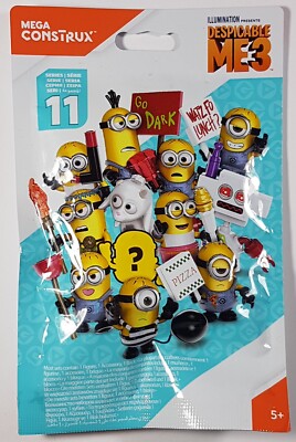 MEGA Construx Despicable Me Mystery Blind Bag Figure Series 11