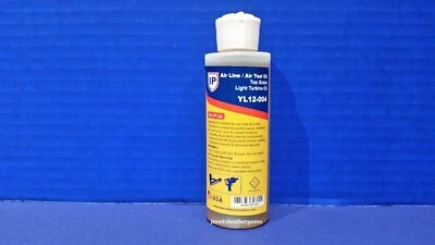 INTERSTATE PNEUMATICS U.S.A. Made Pneumatic Air Tool Oil 4 Oz. Flip Top Bottle 10 Weight Non Detergent