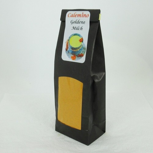 Calemino Golden Milk Spice Mix 150g la bebida clásica de la medicina ayurvédica - Imagen 3 de 5