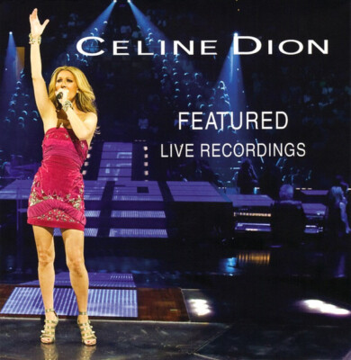 Celine Dion: Featured Live Recordings MUSIC AUDIO CD sampler pop