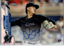 2020 Topps Chrome #RAJY Jordan Yamamoto RC AUTO Refractor /499