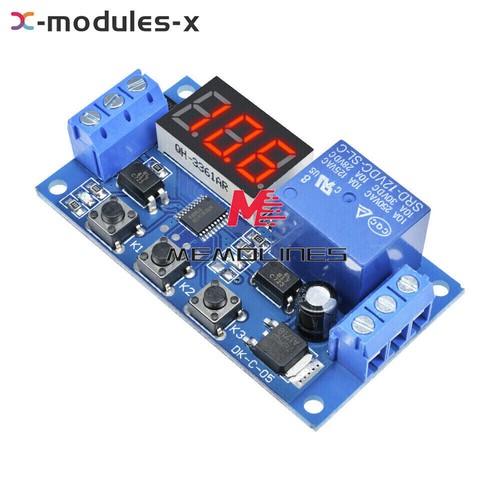 12V Digital LED Display Delay Timer Control Switch Automation Relay Module U-S - Picture 20 of 21