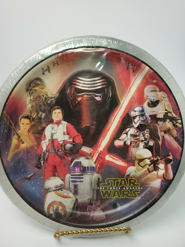 NEW Star Wars VII Birthday Party Pack - Set of 8 Plates, Hats, & Cups 2015 - Picture 2 of 9