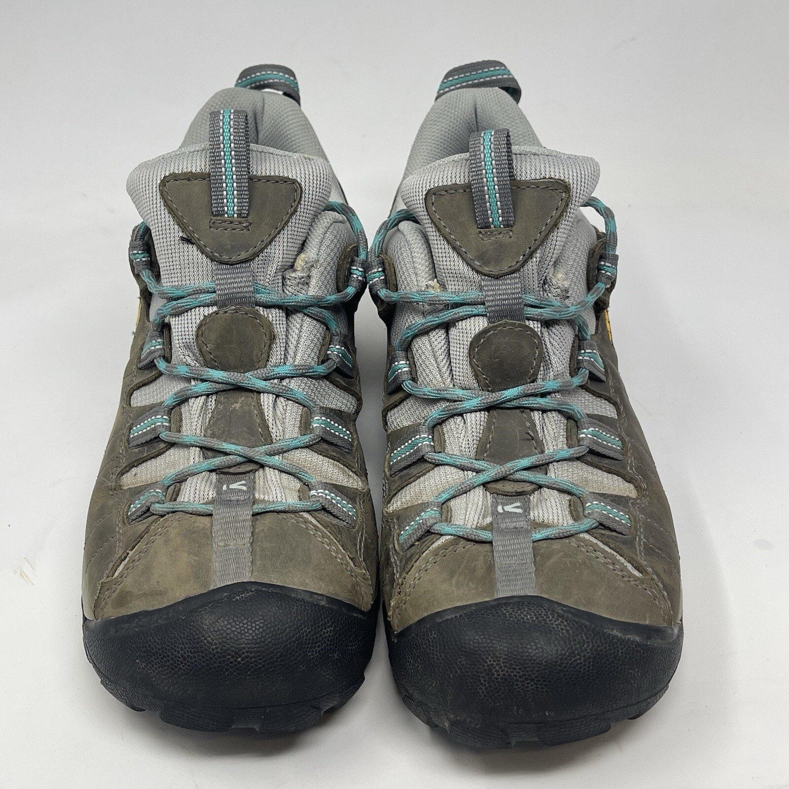 Scarpe basse Keen Targhee II donna 9 5 pelle verde impermeabili escursionismo trekking