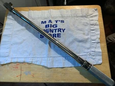 Snap-on Tools 1/2" Dr Adjustable Click-Type Fixed Ratchet Torque Wrench QD3R250