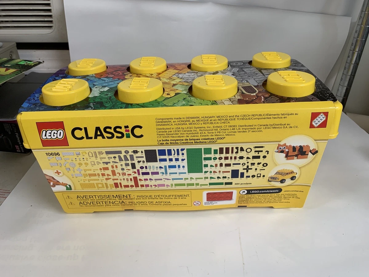 Lego 10696 Classic Medium Creative Brick Box 484 Pcs Building