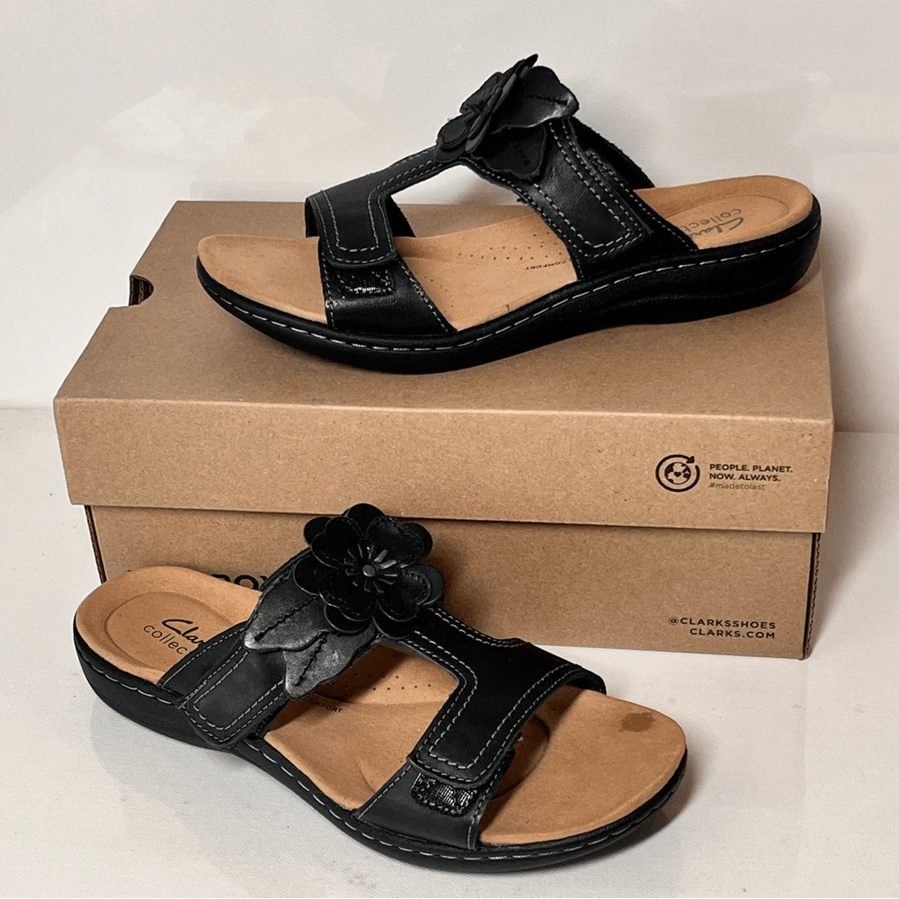 Sandali Clarks Laurieann Madi con slide floreali taglia: 7 5