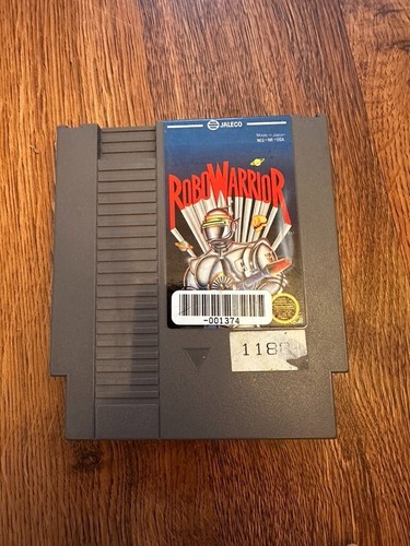 Robo Warrior Nintendo NES Video Game w/ Plastic Rental Case Authentic Tested - Picture 5 of 6