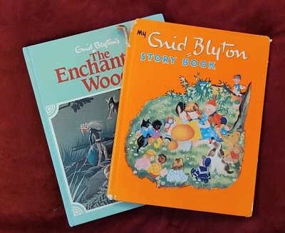 Vintage Books : My Enid Blyton Story Book & Enchanted Wood Illustrated Children  - Image 1 of 4