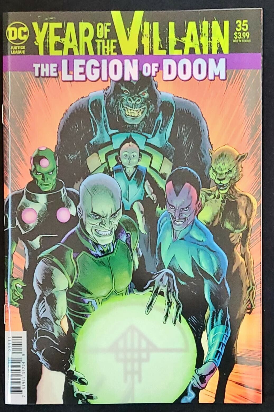 DC Comics Year of the Villain #1 Batman Who Laughs, Legion of Doom,  Leviathan