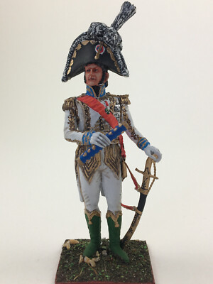 Painted Napoleonic miniature 1/30, Joachim Murat metal figurine VID SOLDIERS
