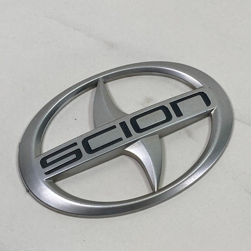2004-2015 Scion xB Emblem Logo Badge Symbol Rear Tailgate Trunk Silver