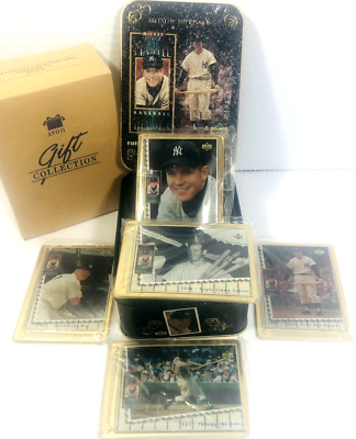 BASEBALL HEROES トレーディングカードセット Mickey Mantle 1995 Upper Deck Baseball Heroes Metallic Impressions