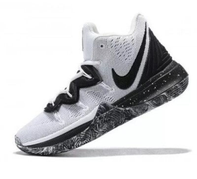 🔥RARE! Nike Kyrie 5 AO2918-100 Oreo White Black Men's Basketball