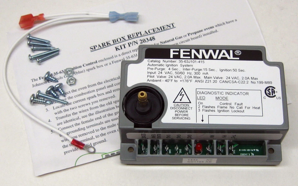 Spark Ignition Board for Blodgett 20348 44-1266 35-63J101-415 G770-MGC3