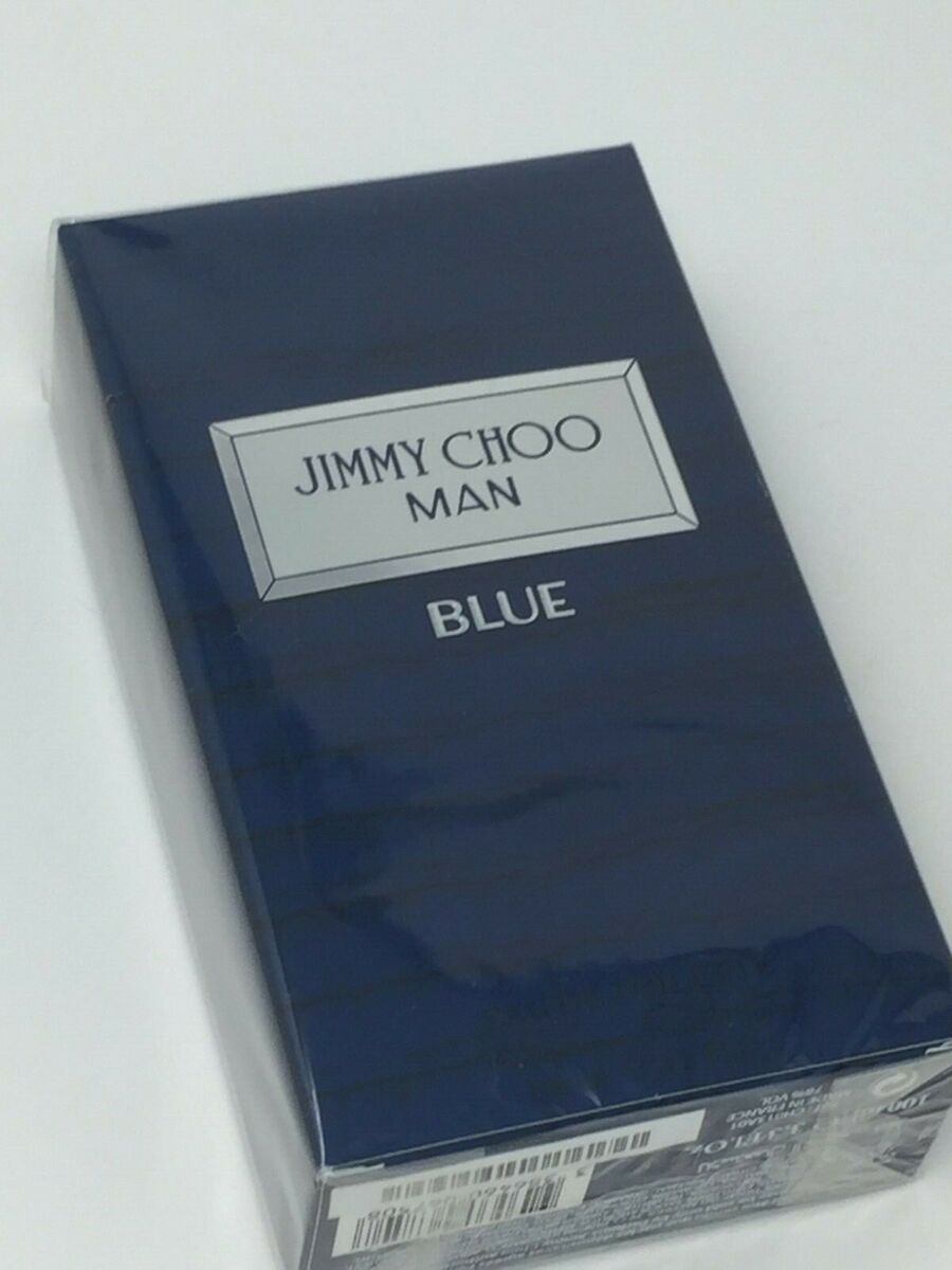 Jimmy Choo Man Blue by Jimmy Choo Eau De Toilette 3.3oz/100ml Spray New  With Box