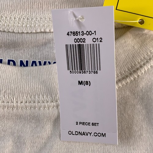 Old Navy Gender-Neutral Kids Medium (8) Holiday Matching Snug-Fit Pajama Set NWT - Picture 2 of 9