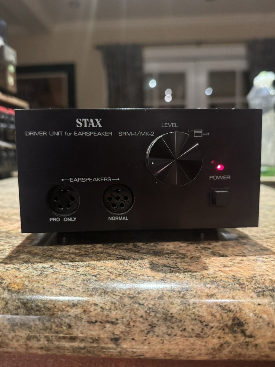 Stax SRM-1/MK-2 Driver Unit Professional - Audiophile Dream