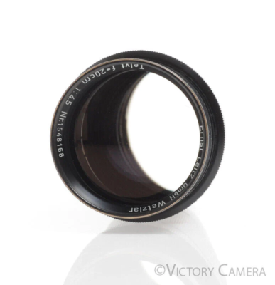 テリート20cmF4.5 Leica 20cm F4.5 Telyt Ernst Leitz Wetzlar 200mm LTM Screw Mount
