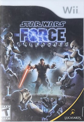 Star Wars The Force Unleashed for Nintendo WII - Disk in Great Condition! CIB