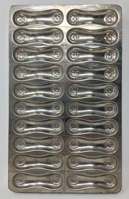 Vintage Twenty Cat Tongues Chocolate Mold