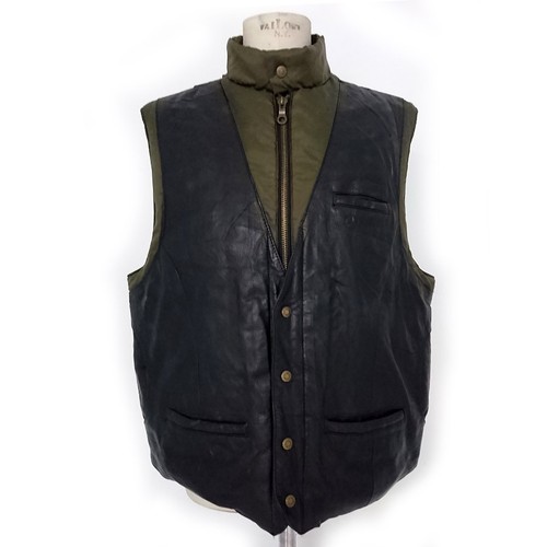GIUBBINO SMANICATO VINTAGE UOMO IN VERA PELLE MERCEDES-BENZ ART.6182 | eBay