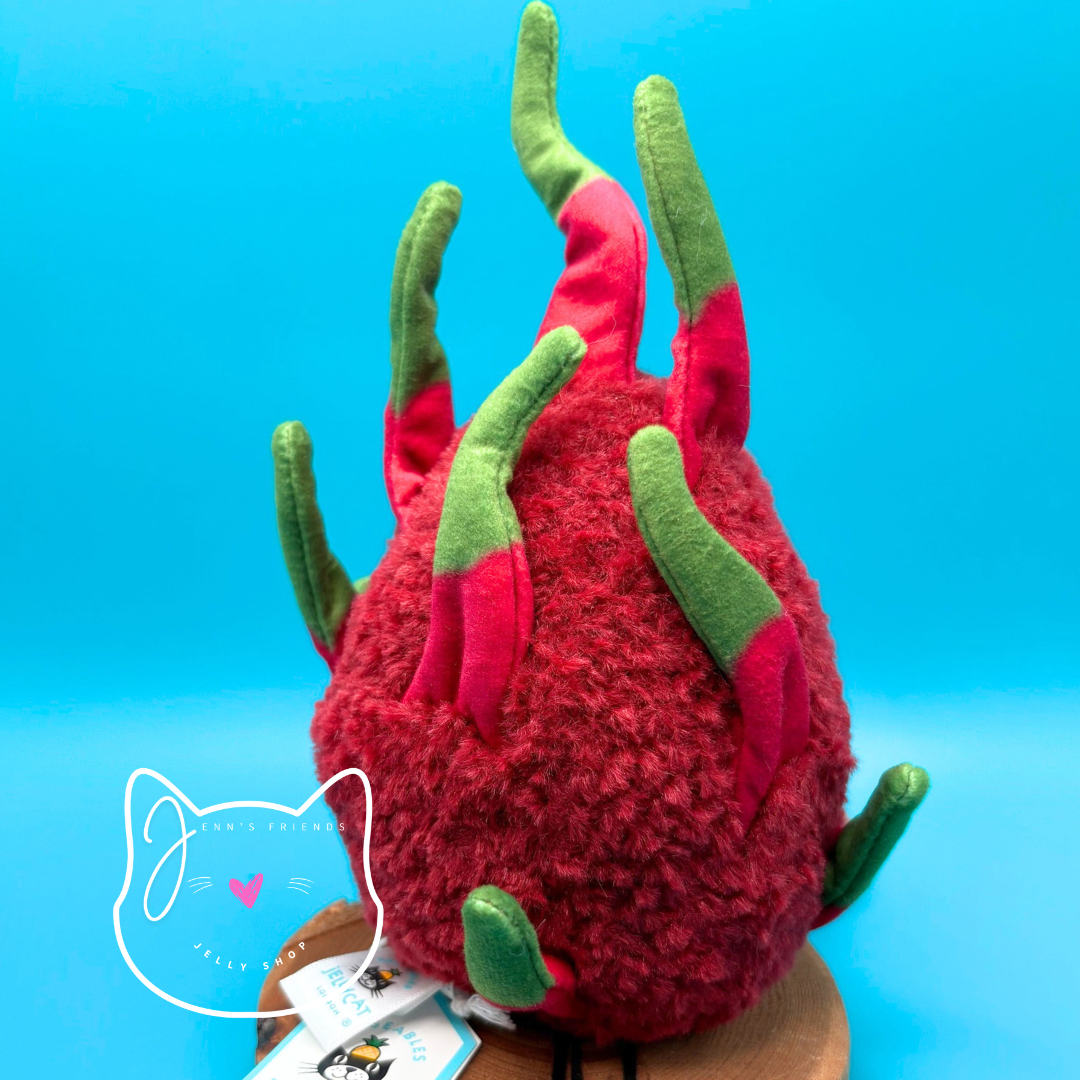 Jellycat AMUSEABLES DRAGON FRUIT New BNWT w/ DUST BAG Soft Plush