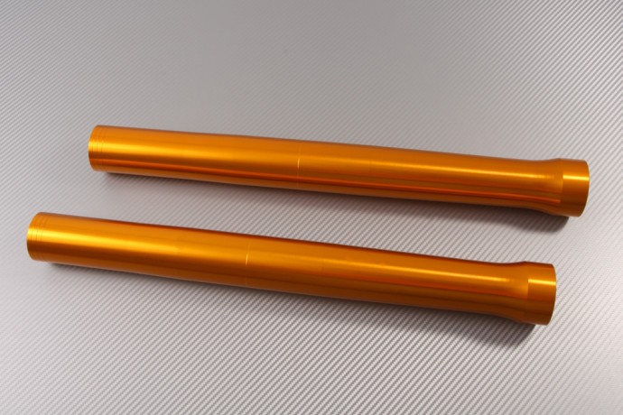 Tubes de fourche SPR dorés pour la rénovation et le roulage sur piste de la YAMAHA R6
