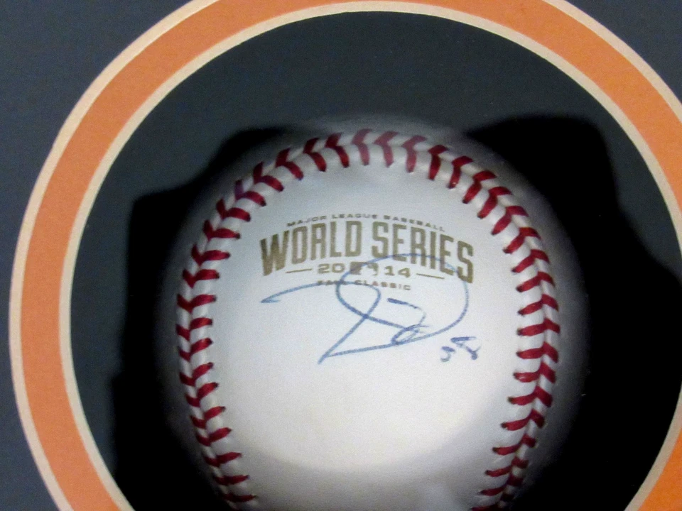 TIM LINCECUM 3X WSC SF GIANTS SIGNED AUTO 2014 WS BASEBALL SHADOW BOX SOP BEAUTY - Image 4 of 4