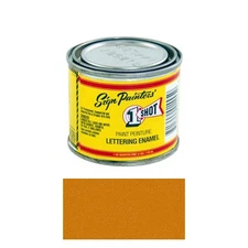 1/4 Pint 1 Shot 110L METALLIC COPPER Paint Lettering Enamel Pinstriping One Shot