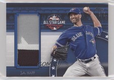 2018 Topps Update All-Star Jumbo Patch 3/5 JA Happ #ASJ-JH Jumbo Patch 3t8