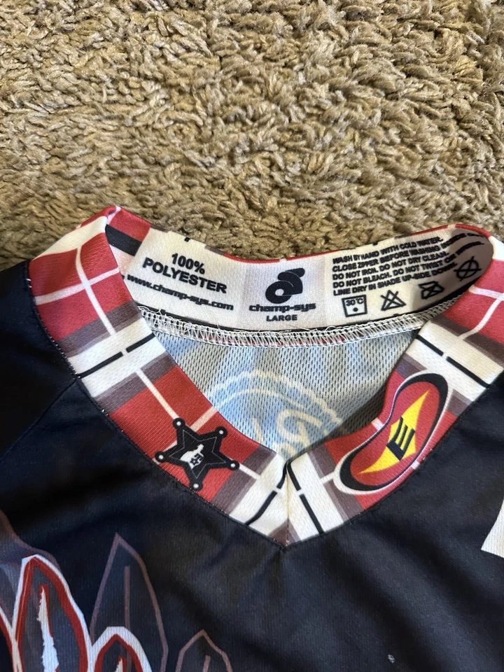 Camisa vintage cervecería “triple negra” años 00 talla grande Foto 2 de 3