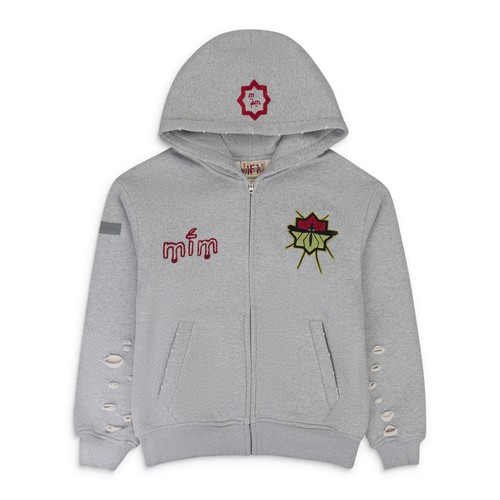 NWT MURD333R.FM GREY SPECIAL OPS HOODIE SIZE S $180