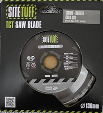 Sitetuff TCT Saw Blade 136 Mm-30 Teeth Cold Cut Max Rpm 8500