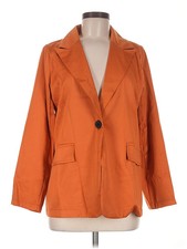 Unbranded Women Orange Blazer M