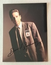 B611 David Duchovny amerykański aktor druk zdjęć podpisany