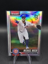 2026 Topps Series 1 Michael Busch Rainbow Foil  - #348 -  Chicago Cubs 🔥