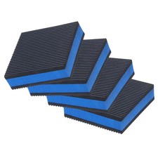 4Pcs Rubber Anti Vibration Pads 3"x3"x7/8" Heavy EVA Center Isolation Mats