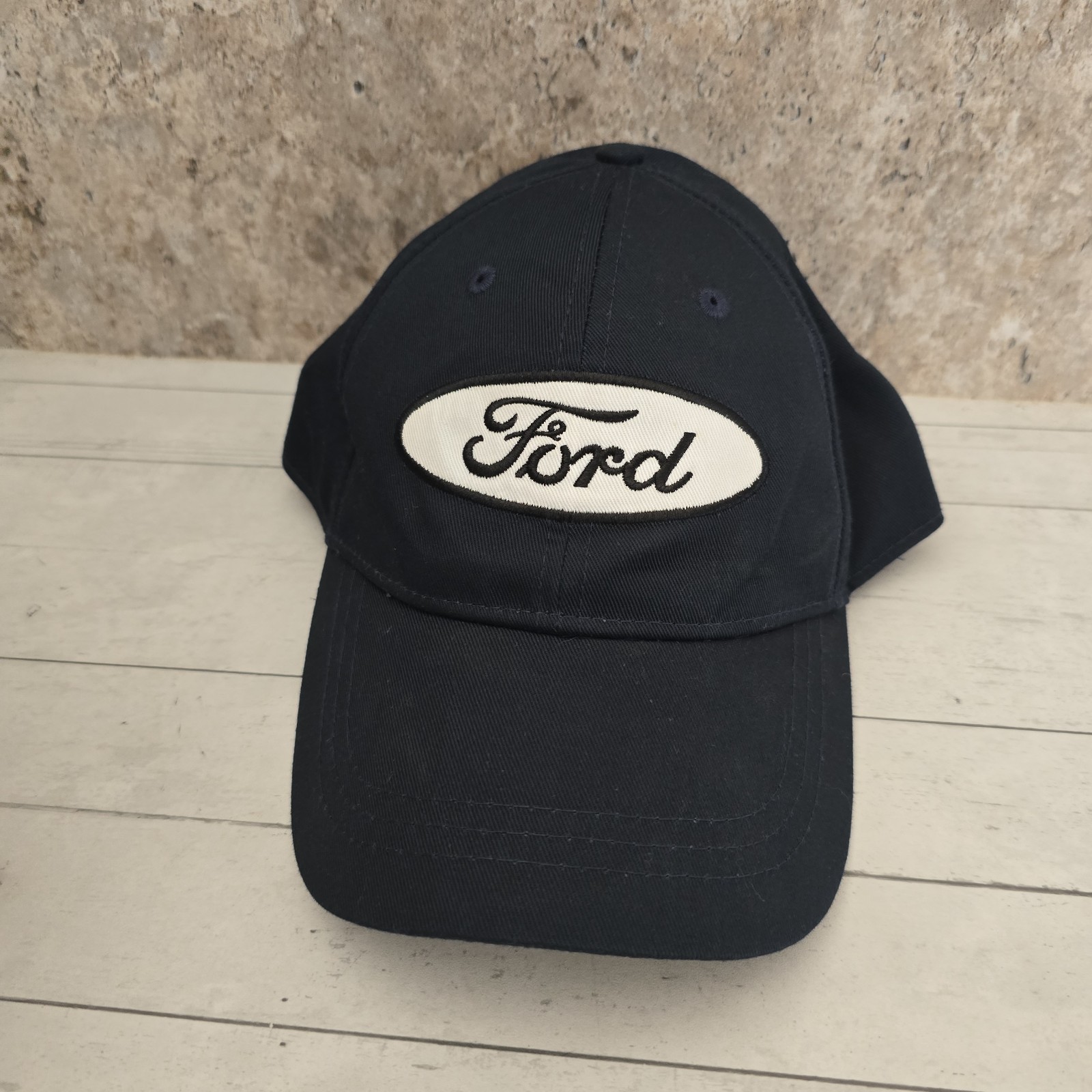 Infinity Headwear Ford Embroidered Patch Navy Blu… - image 5