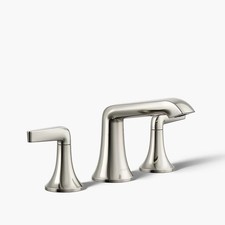 Kohler K-22020-4-SN Kohler Tempered Widespread Bathroom Faucet Polished Nickel