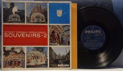 DRAAIORGEL DE ARABIER Street Organ Souvenirs-2 SCARCE 1962 PHILIPS 10'' LP Dutch