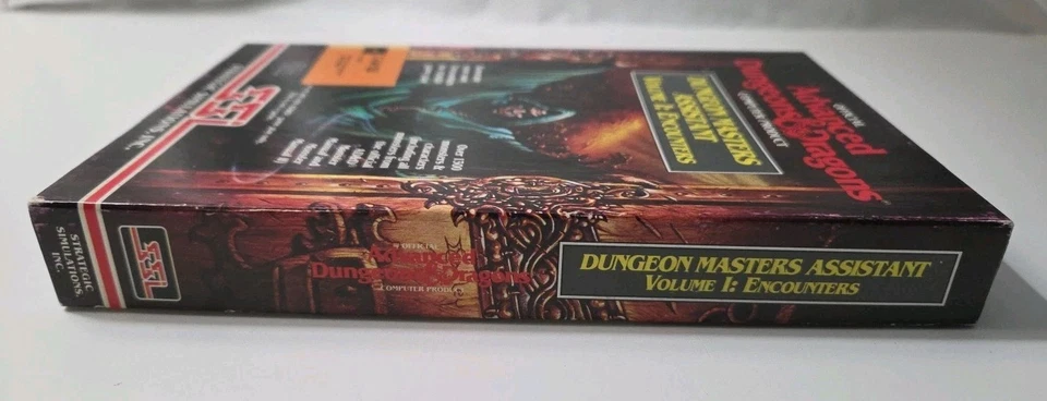Dungeons & Dragons Masters Assistant Volume I Encounters  Commodore 64/128 1988  - Image 4 of 4