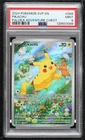Pikachu (Paldea Adventure Chest) Holo Pokémon Scarlet & Violet Black Star PSA 9