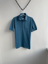 Vivienne Westwood Orb Logo Polo Shirt L Navy Blue Contrast Collar Designer Rare