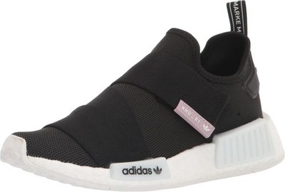 Adidas Originals Womens NMD_R1 Sneaker Core Black White Size 9 Lightweight & Com