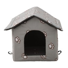 Cat Houses for Outdoor Cats, Feral Cats Dogs House, Weatherproof Warm and Ins...