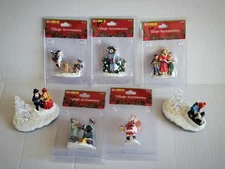 Rite Aid Home Christmas Village Accessory Figurines Lot of 11 Mixed, Victorian