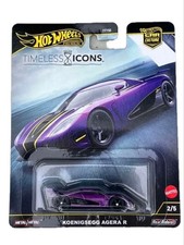 Hot Wheels Premium Koenigsegg Agera R Mini Car Purple [Age 13+]