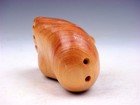 Boxwood Hand Carved Japanese Netsuke Sculpture Bug Insect On Foot #03232602 — photo 7