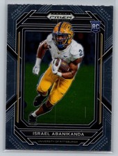 2023 Panini Prizm Draft Picks Prizm Israel Abanikanda #127 Pittsburgh Panthers
